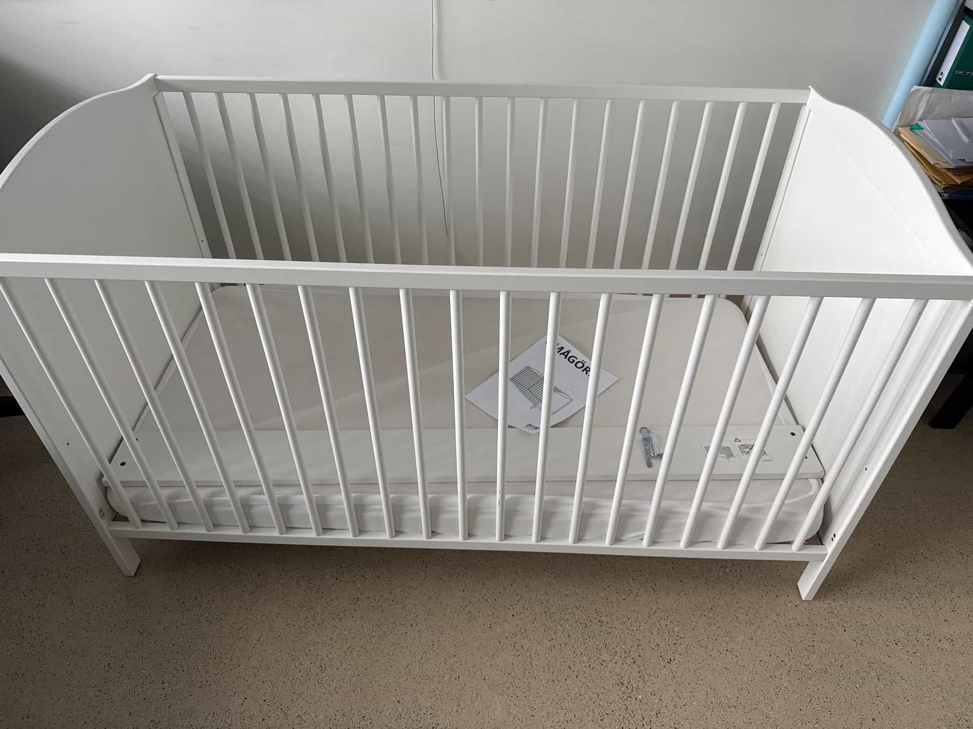 Babybett IKEA Gådsbo, weiss