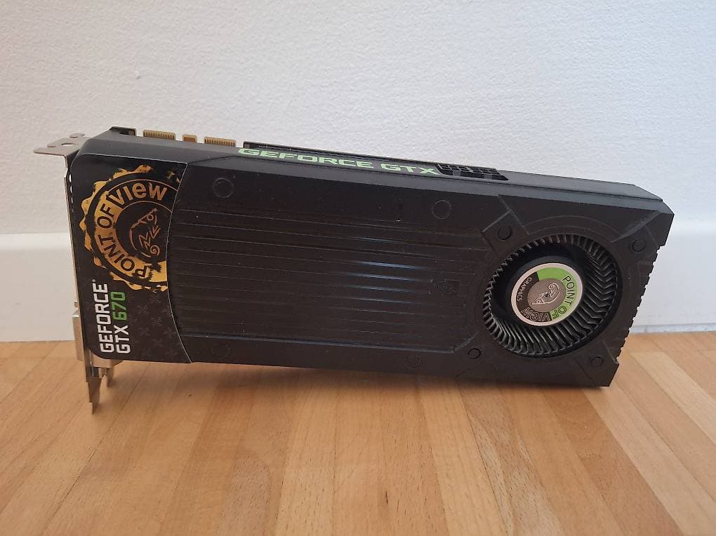 Carte Graphique GTX 670 2GB