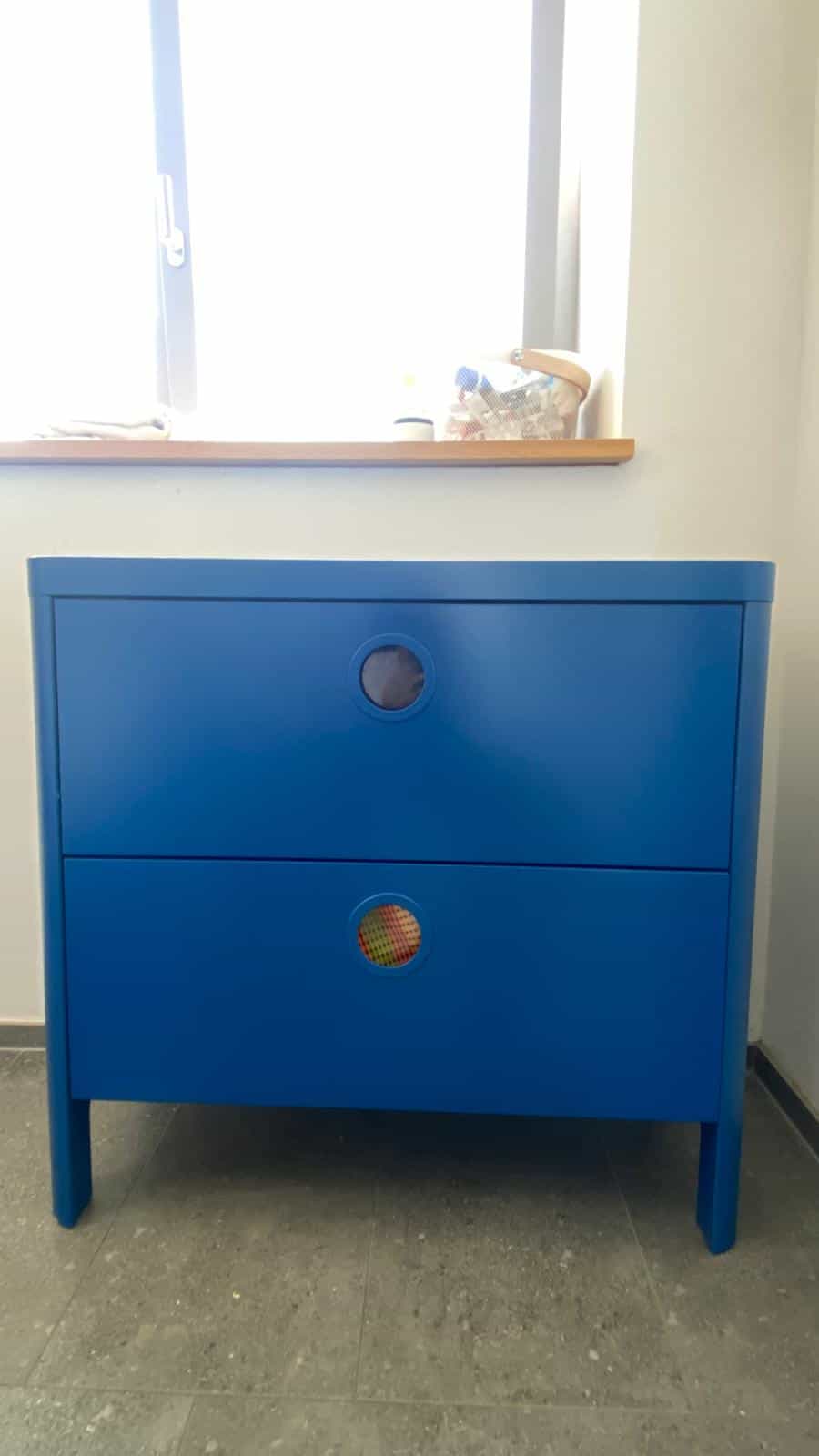 Kommode IKEA, blau, 2 Schubladen