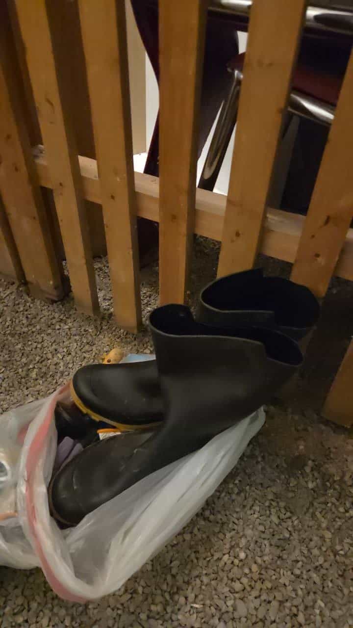 Gartenzubehör und Schuhe Gr. 39