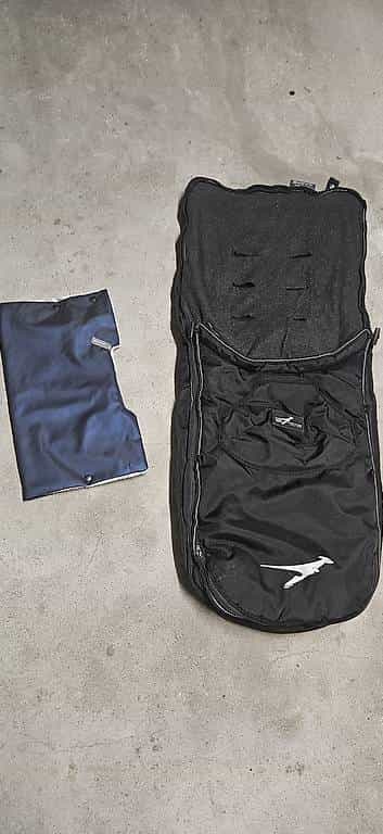 Wintersack für tfk Kinderwagen + Handwärmer