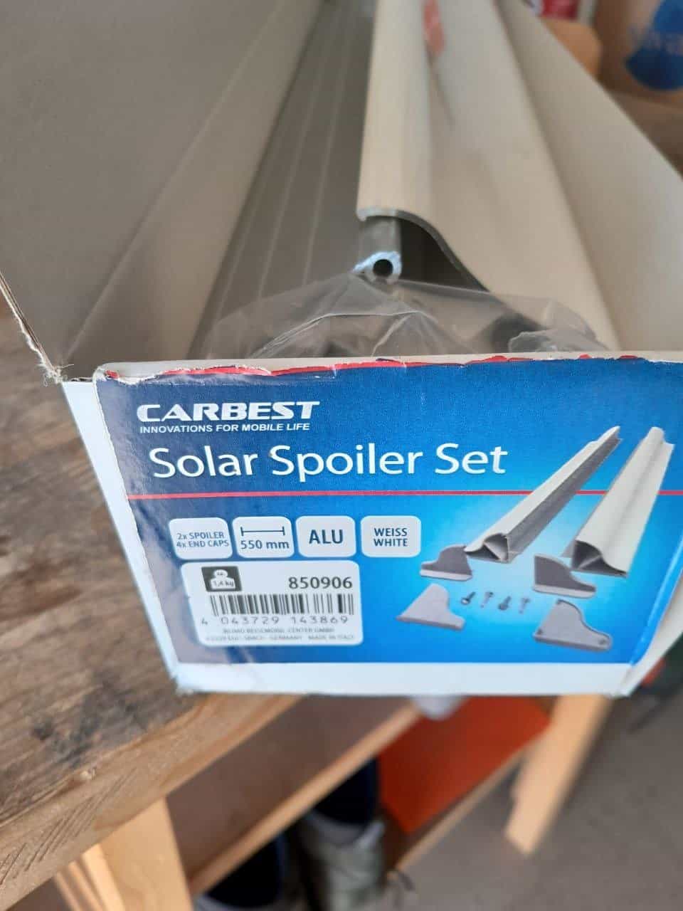 Solarspoiler für Camperdach