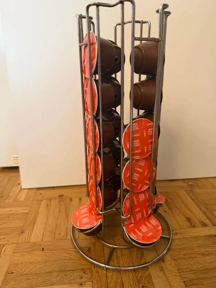 Kaffee Kapselhalter + Kapseln Gratis