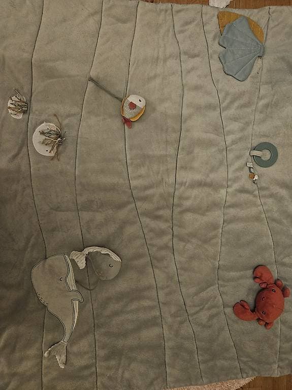 Vertaudet Krabbeldecke Ozean