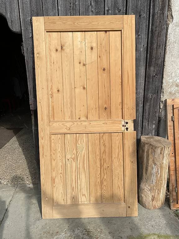 Türe Fichte massiv gestemmt