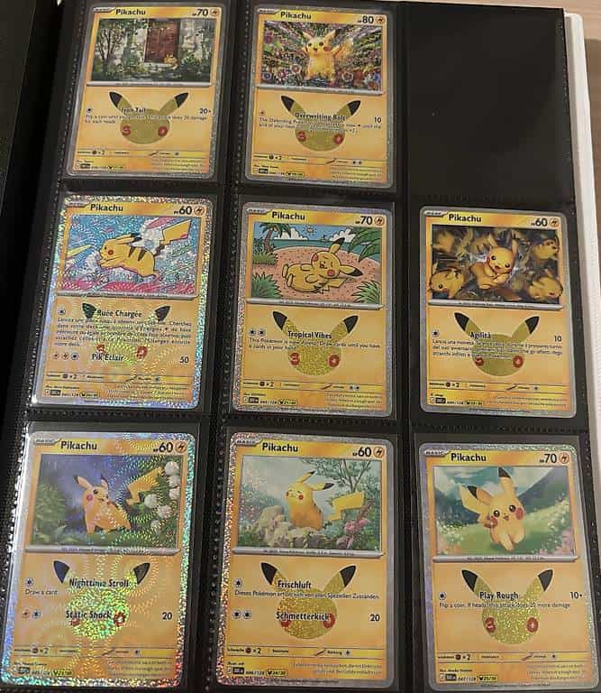Cartes pokémons 25 ans ! 7