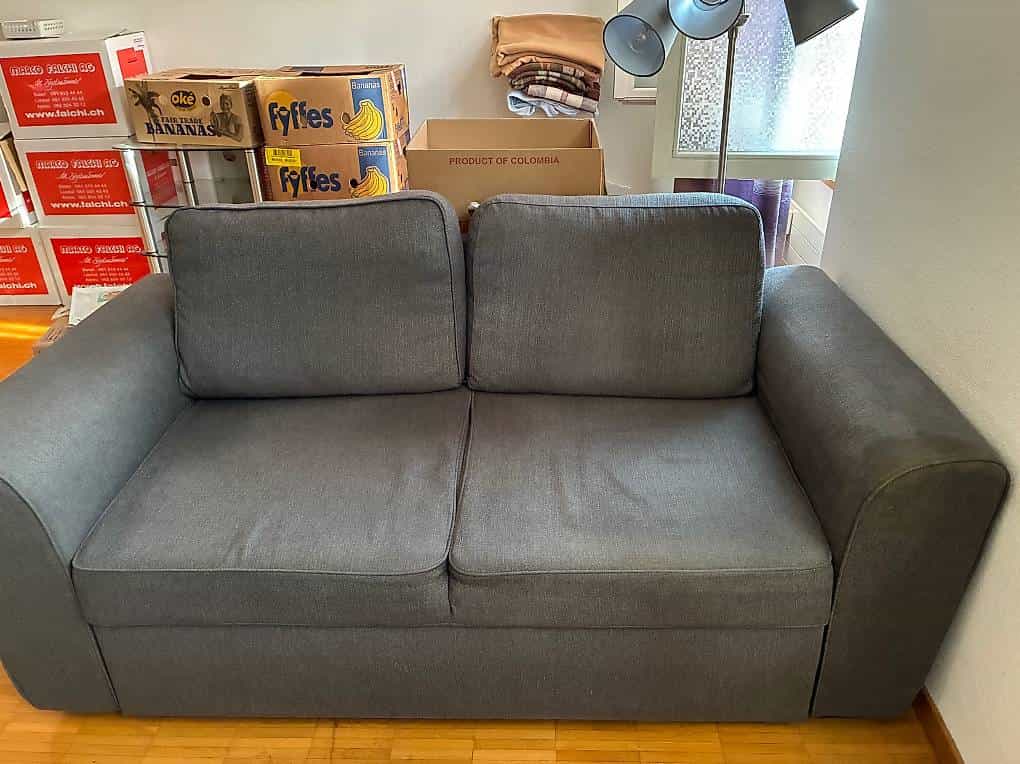 Gratis: 2er Sofa (ausziehbares Bettsofa)