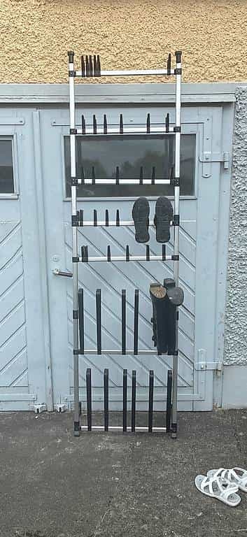 Schuhgestell für Stiefel und andere Schuhe