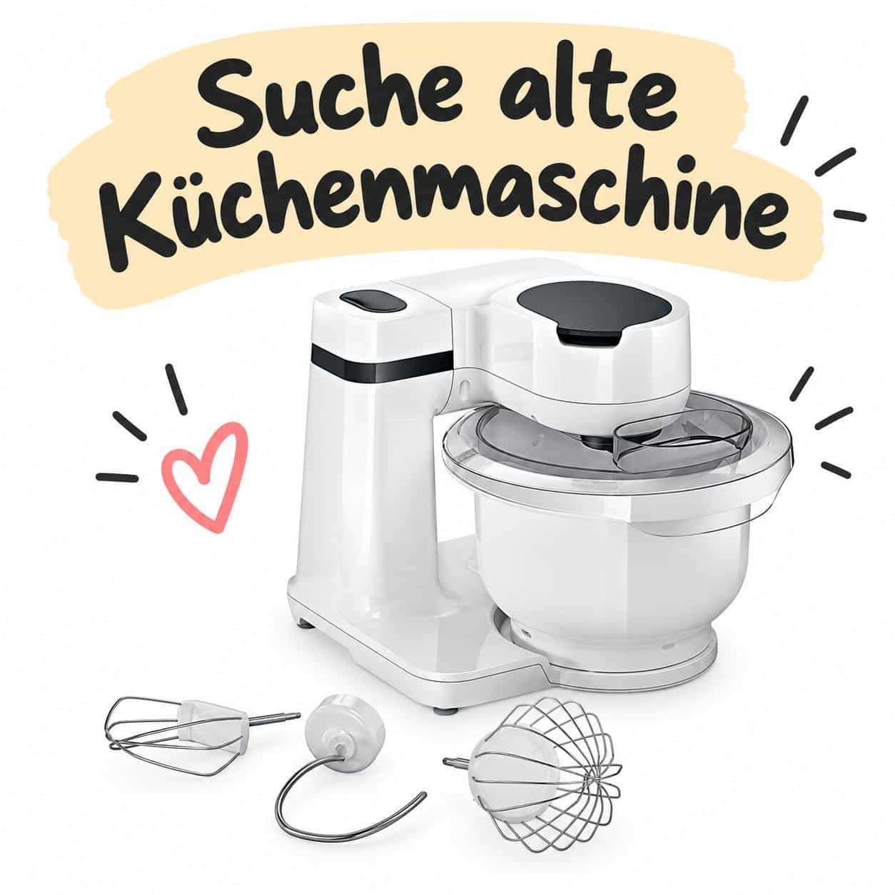 Alte Küchenmaschine zu verschenken