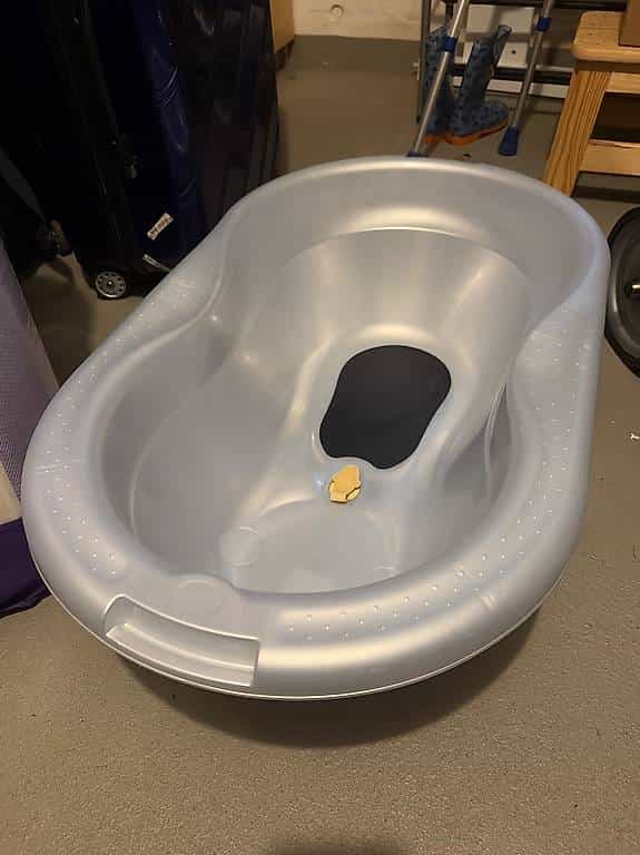 Baby Badewanne hellblau von Rotho