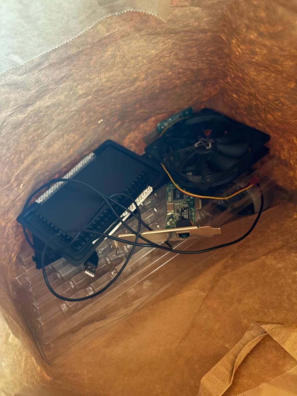 Verschiedene Computerteile