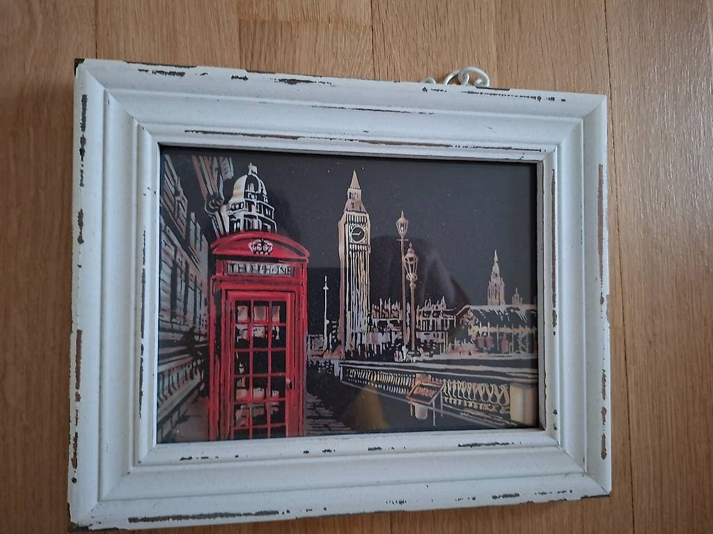 Bild London Shabby Chick zum verschenken