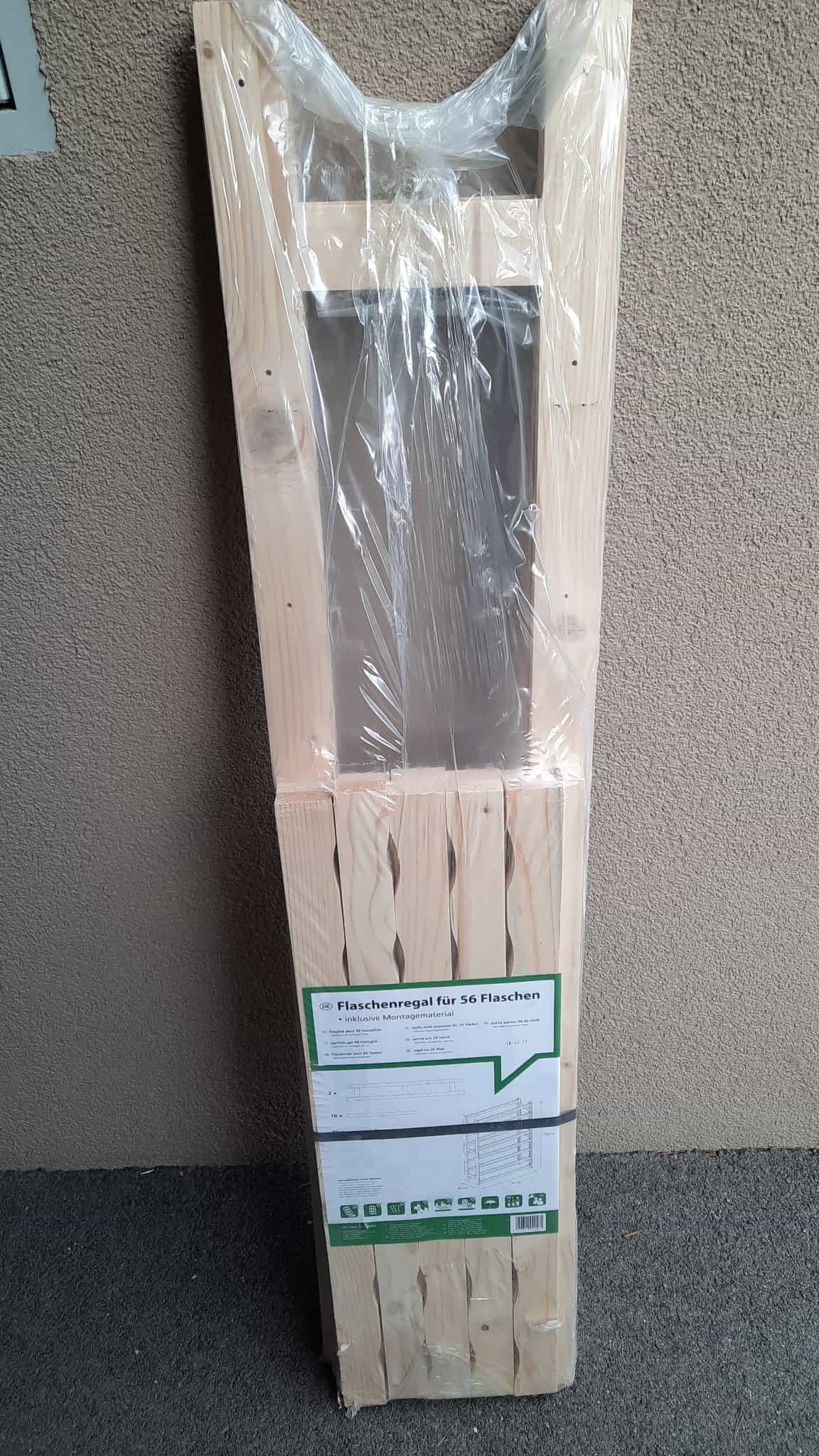 Porte bouteilles et boîte au lettre avec sa clé