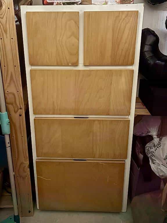 Holz-Schubladenschrank / Auszugsschrank