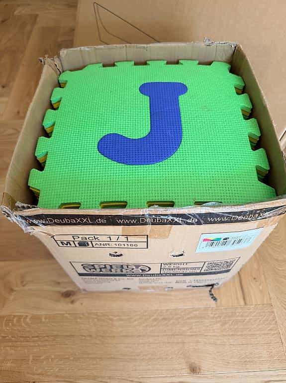 Spielwerk Puzzlematte Spielmatte ABC und Zahlen