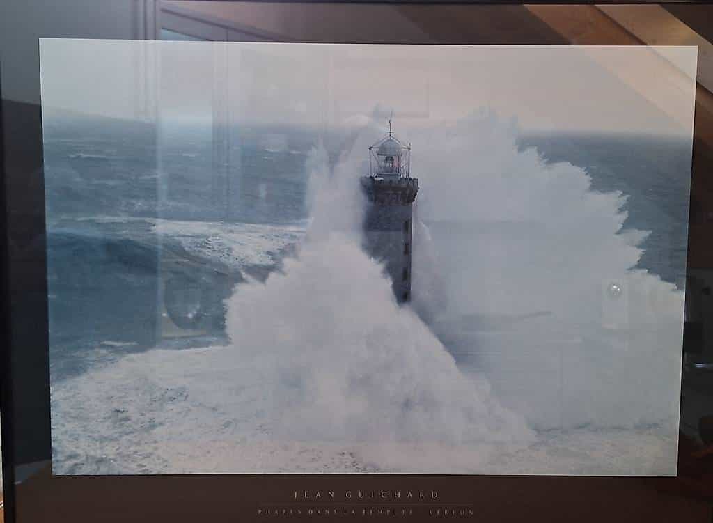 Gerahmtes Bild "Leuchtturm"
