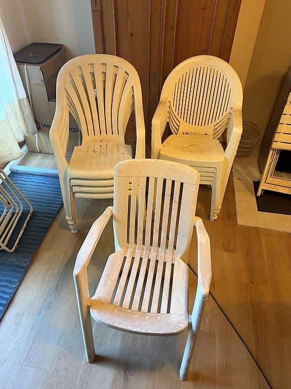 Lots de chaises de jardin