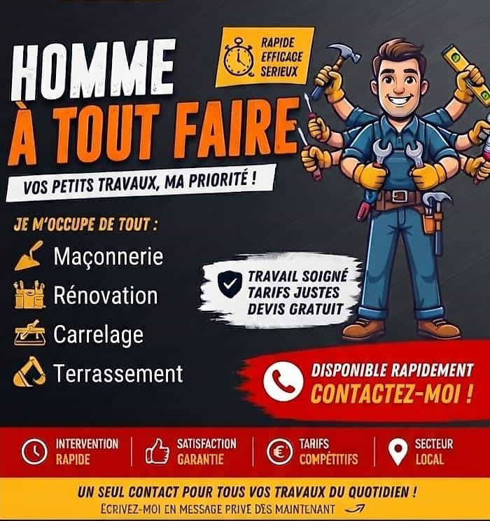 Maçon/Machiniste Expérimenté