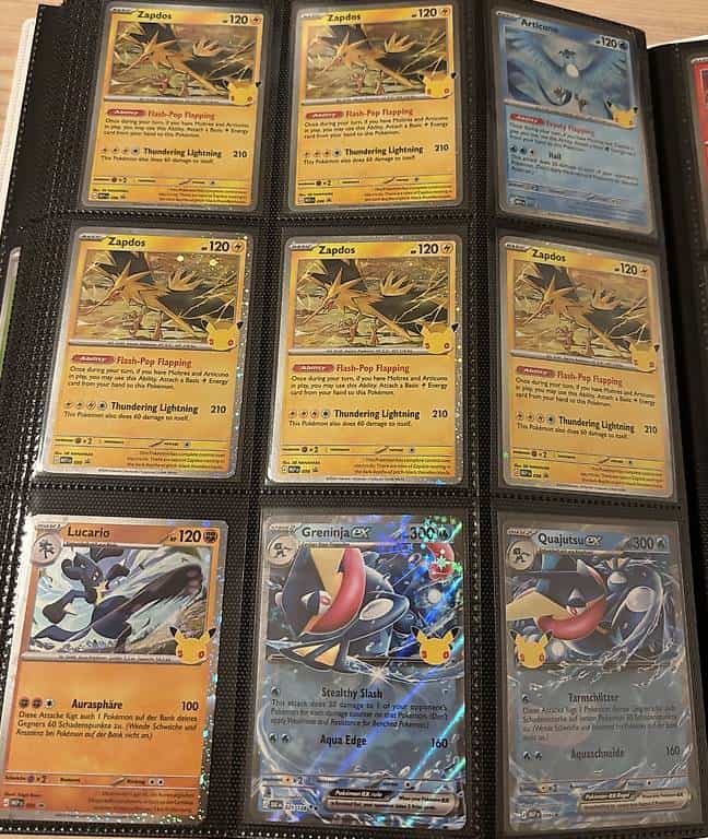 Cartes pokémons 25 ans ! 8