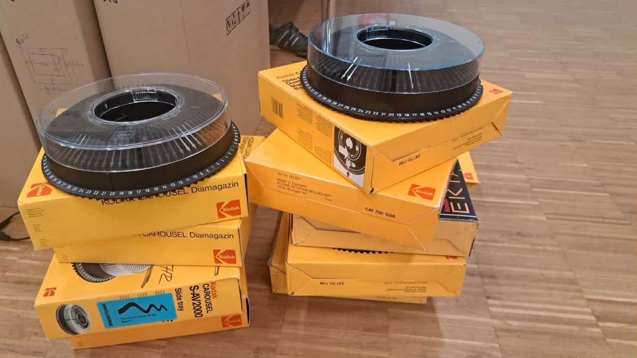 Kodak Carousel Dimagazin Projektoren