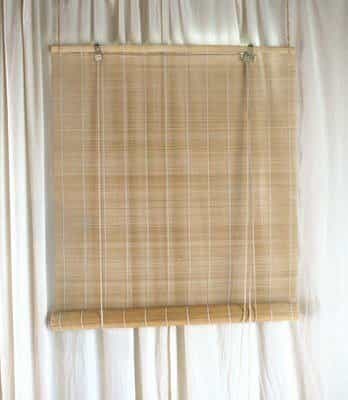 4x stores IKEA en bambou 60x180cm