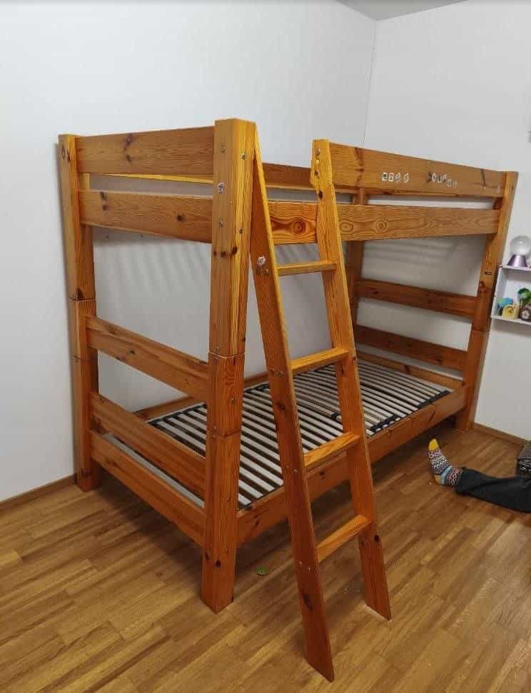 Hochbett / Etagenbett Holz