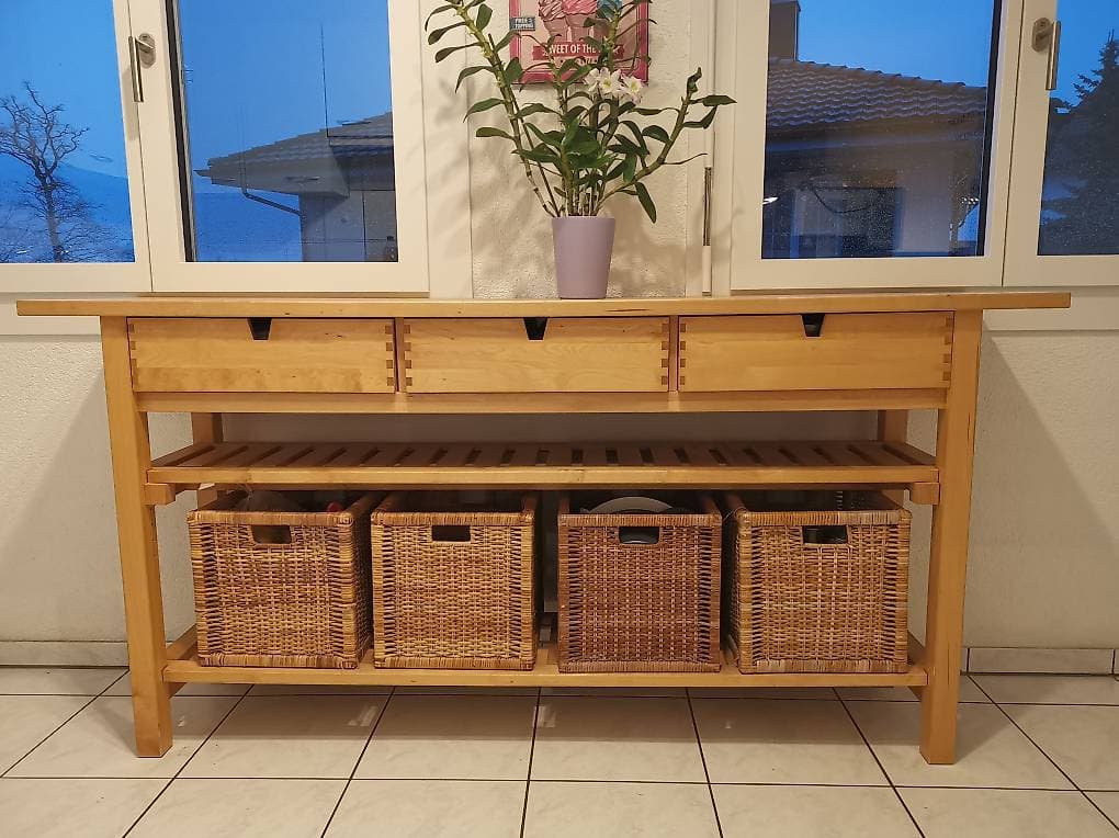 Ikea Norden Sideboard inkl. Körbe - gratis zum Abholen