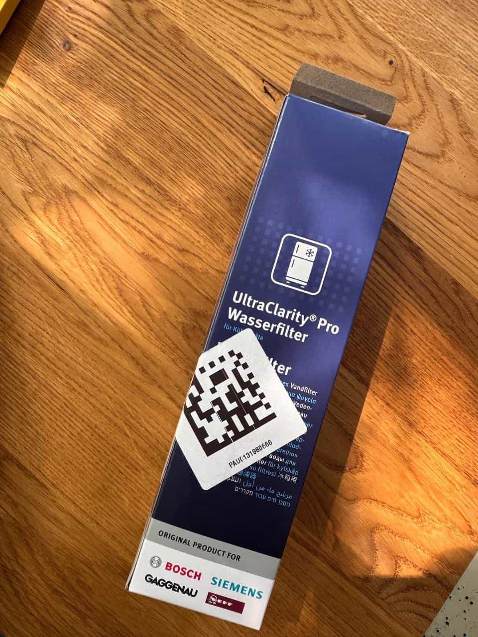 Ultra Clarity Pro Wasserfilter zu verschenken