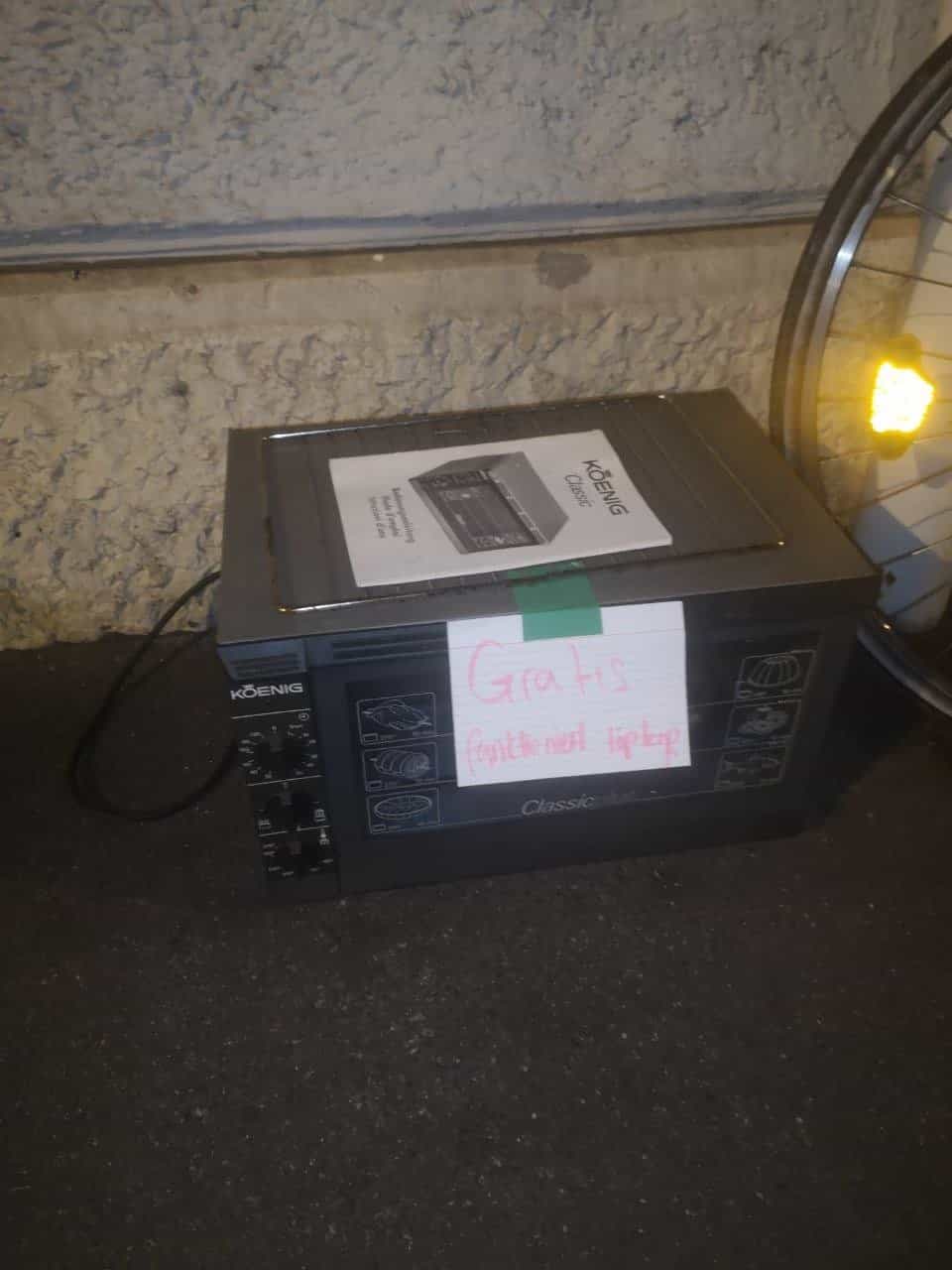 Mobiler Backofen