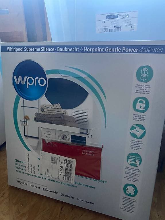 Wpro Verbindungsstück für Waschmaschine/Tumbler