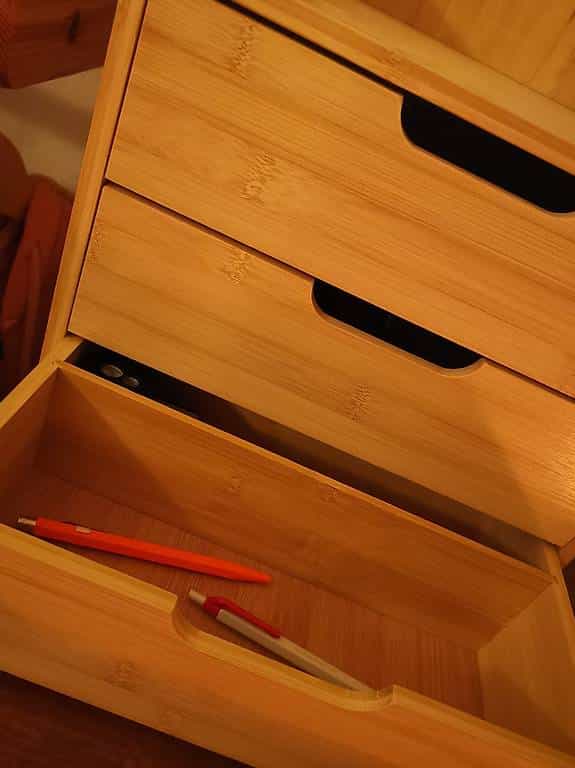 Büro Organizer Bambus
