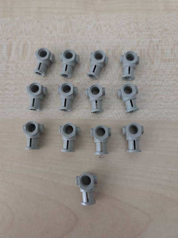 Lego Scharniere Grau