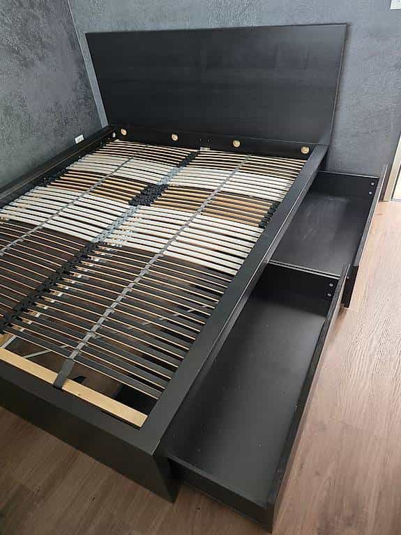 Bettgestell 160 x 200 cm mit Lattenrost MALM von IKEA