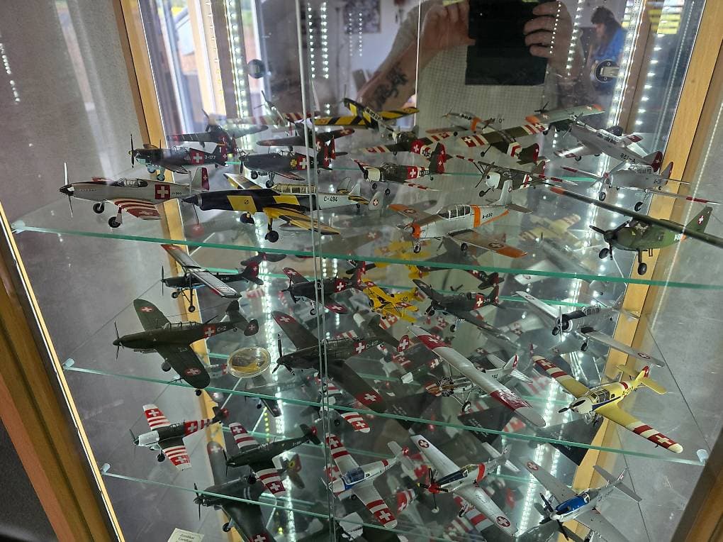 Gros lot de maquettes 1/72 suisse