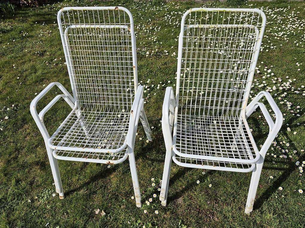 4 Gartenstühle