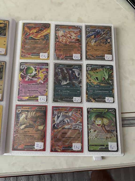 Cartes pokémons 2