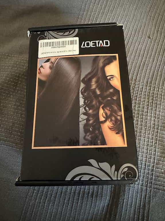LOETAD "curling iron wand" Lockenstabset