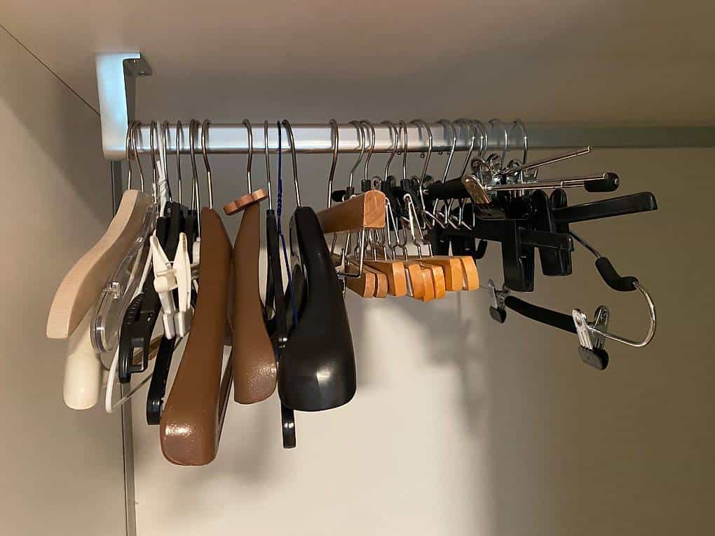 Verschiedene Kleiderbügel