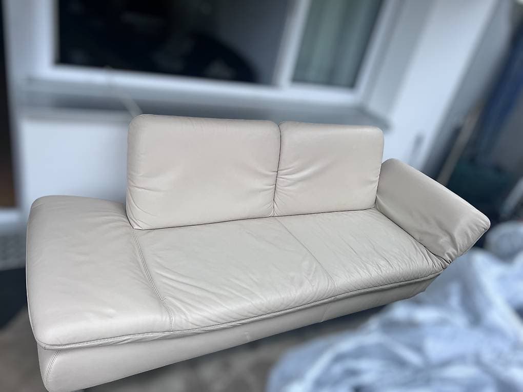 GRATIS Ledersofa