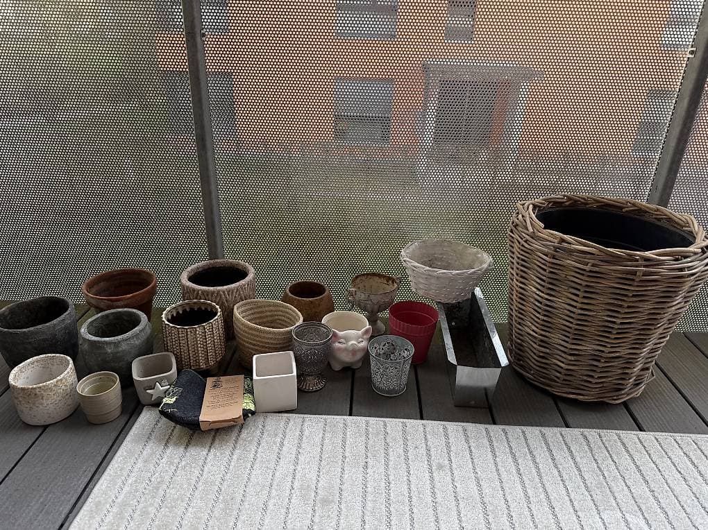 Diverse Indoor Blumentöpfe Innentöpfe