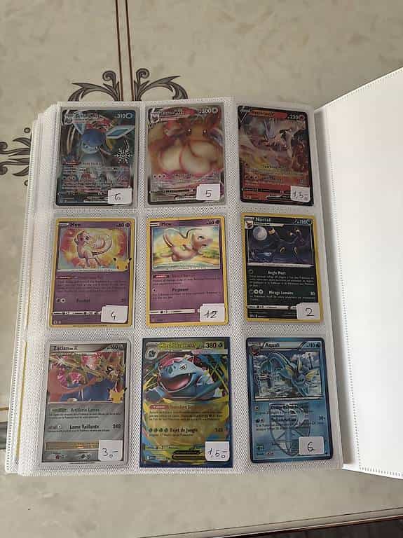 Cartes pokémons 1