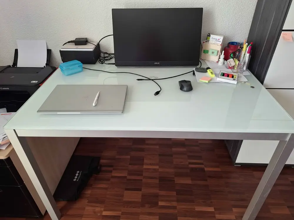 Esstisch Glas 120x80 GRATIS