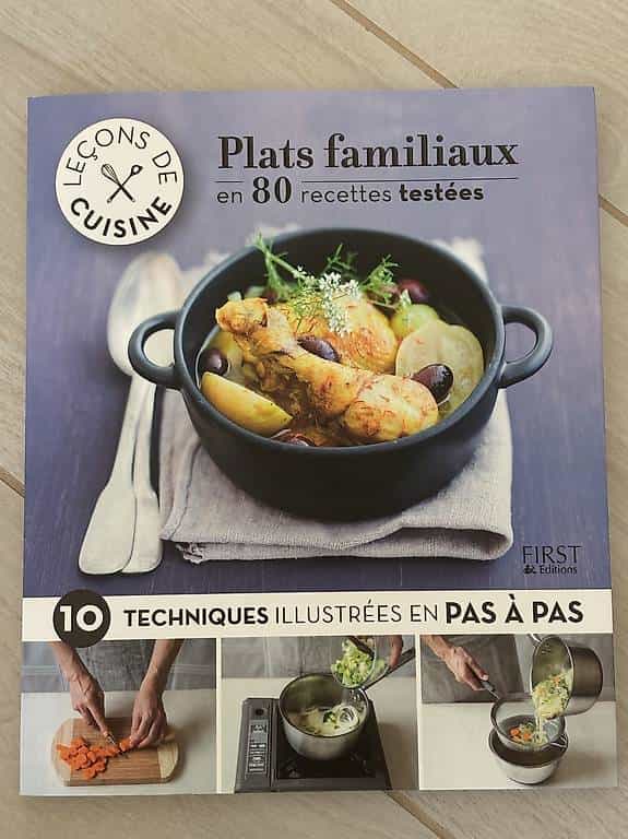 Livre à donner: "Plats familiaux en 80 recettes"