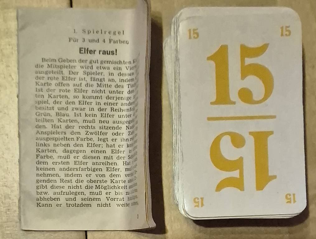 Elfer raus