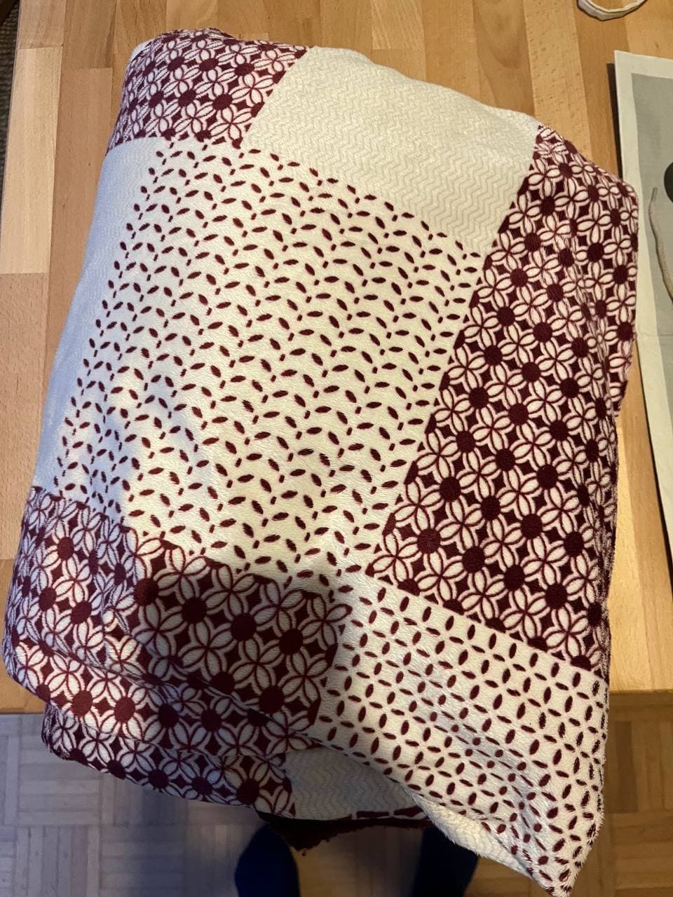 Kuscheldecke dick 180 x 140 cm