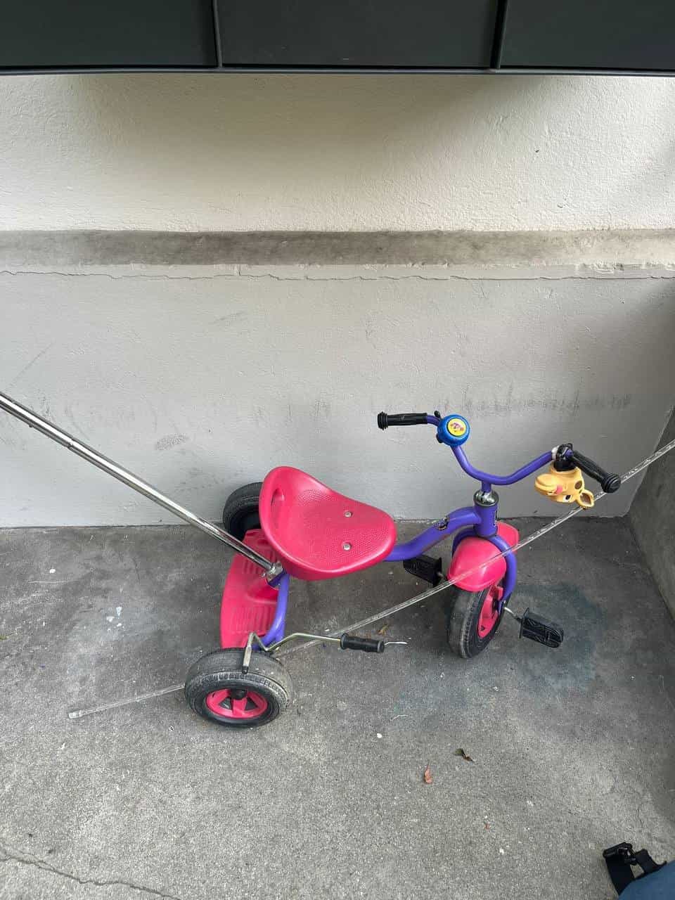 Kinder-Dreirad rosa/lila