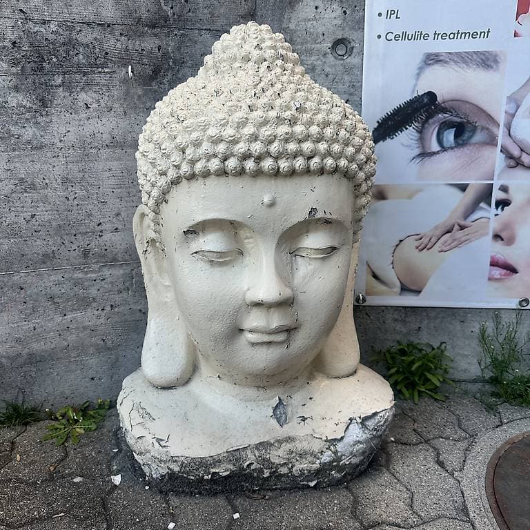 Garten Buddha gratis zum mitnehmen
