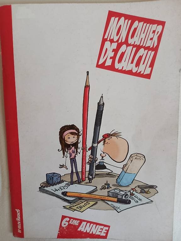 Mon cahier de calcul 5 et 6ème années