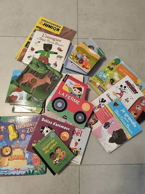 Lot de livres