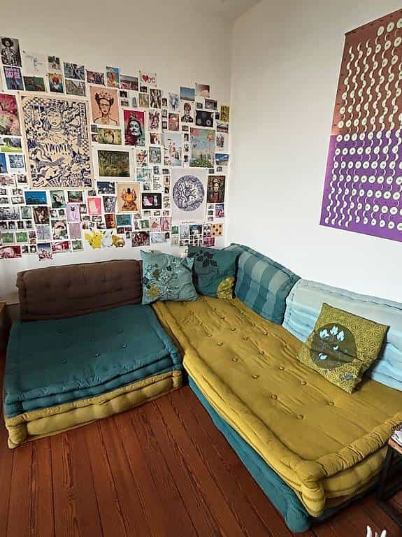 Canapé futon à donner